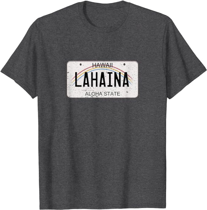 Lahaina License Plate