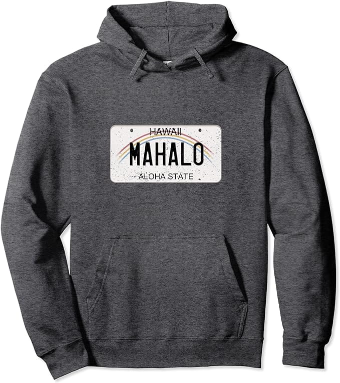 Mahalo License Plate