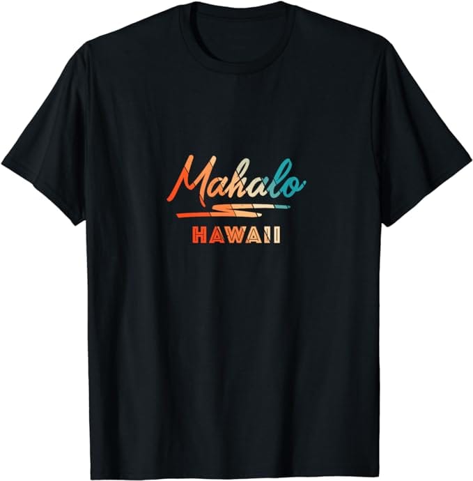 Mahalo Hawaii Retro