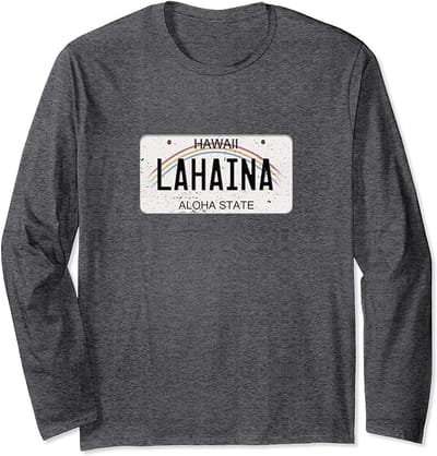 Lahaina License Plate