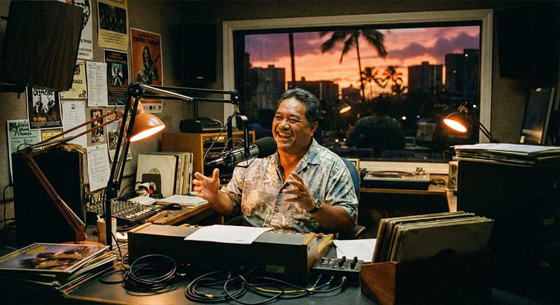 Pidgin is the voice of Hawaii radio