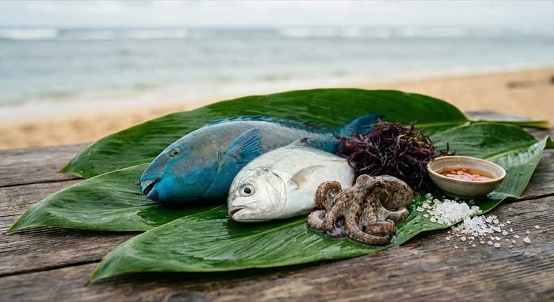 Going holoholo fresh catch.