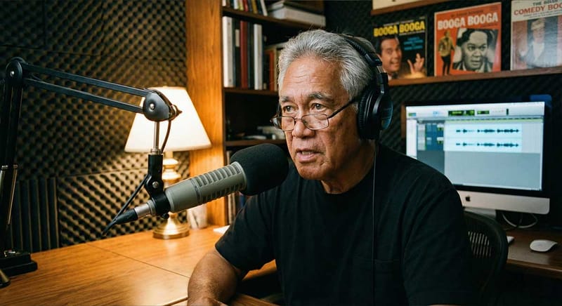 The inernet and podcasts help to perserve pidgin in comedy.