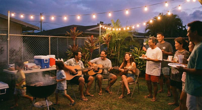 Pidgin is a part of island music, from backyards to main stage.